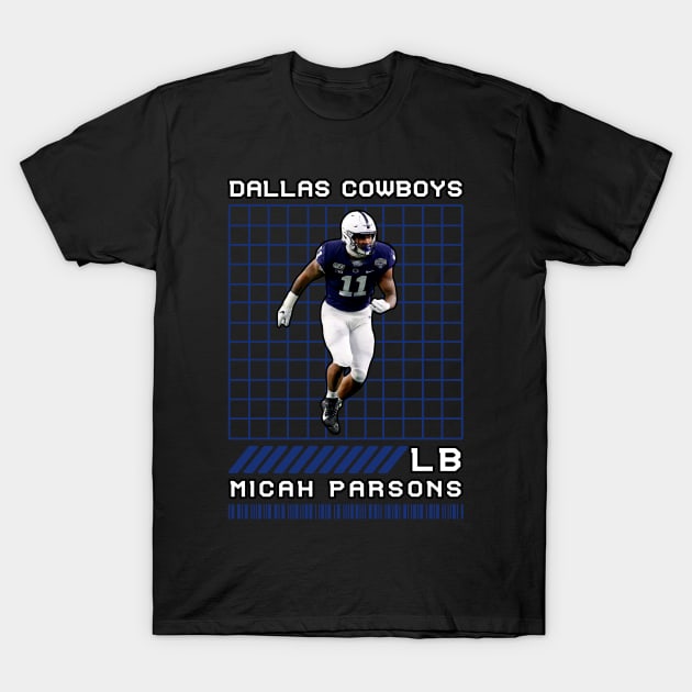 MICAH PARSONS - LB - DALLAS COWBOYS T-Shirt by Mudahan Muncul 2022